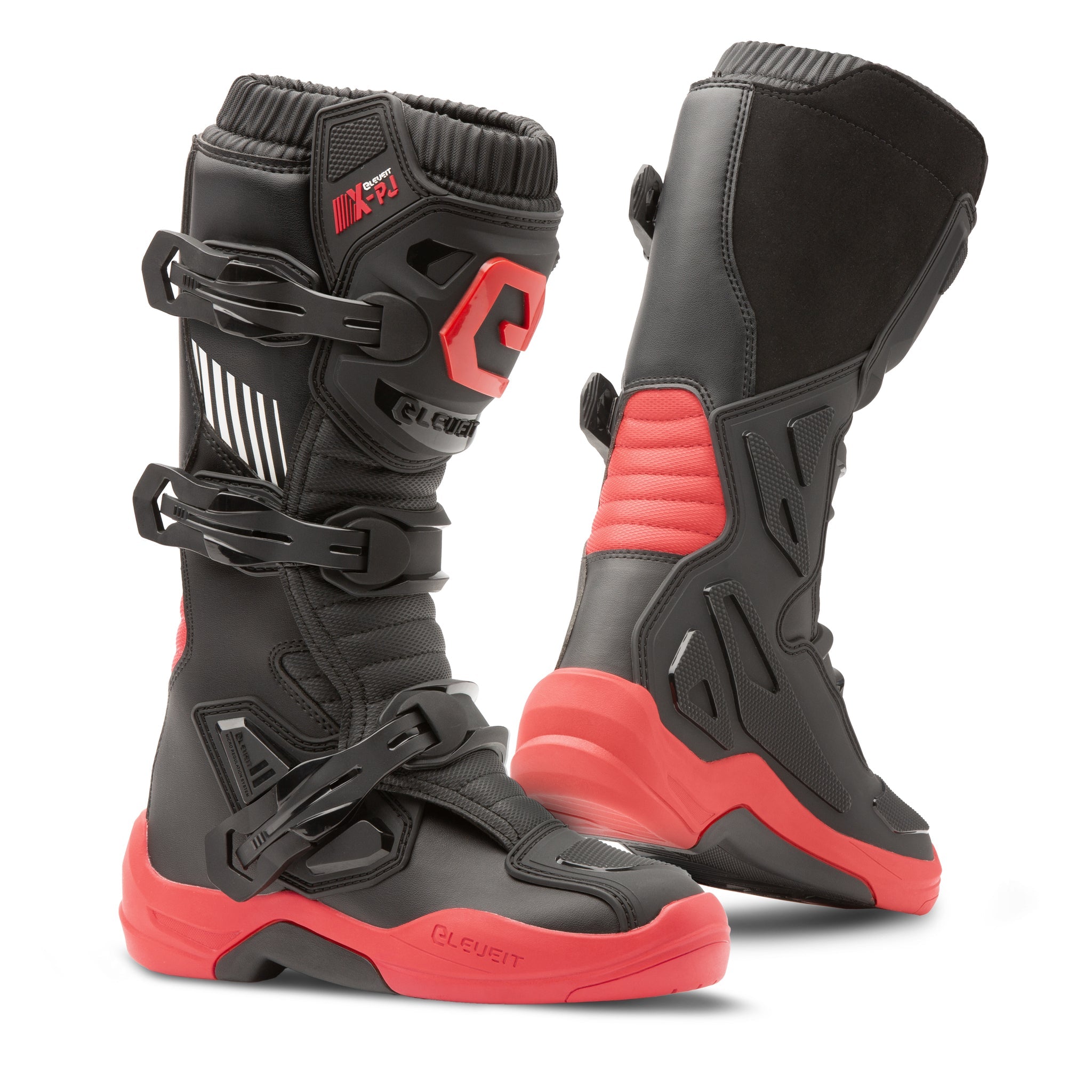 Stivali Eleveit X Peak Junior Nero/Rosso